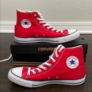 Red Converse All Stars